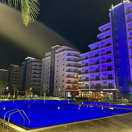 Park Residence,studio,sea View Long Beach, Iskele Appartement